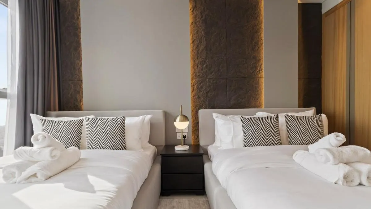 1Br High Floor With Rooftop Infinity Pool Dubai 0*,