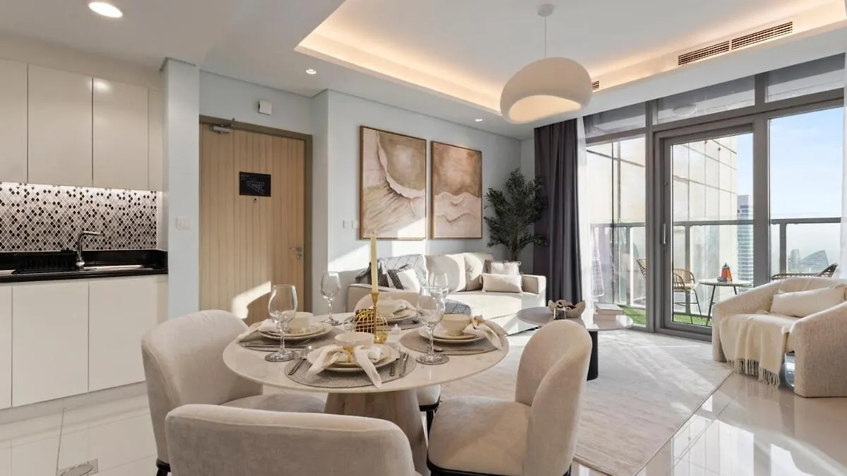 1Br High Floor With Rooftop Infinity Pool Dubai
