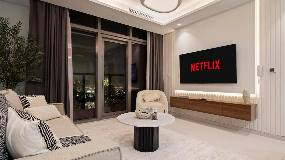 1Br High Floor With Rooftop Infinity Pool Dubai Apartment