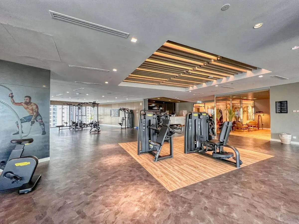Lägenhet 1Br High Floor With Rooftop Infinity Pool Dubai Förenade Arabemiraten